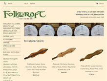 Tablet Screenshot of folkcraft.com